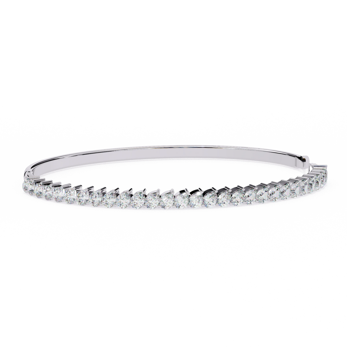 stunning bangle with sparkling diamonds - timeless elegance for your jewelry collection